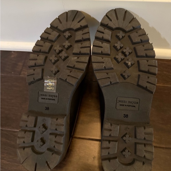 Jenni Kayne  Black Leather Lug Mule - Picture 6 of 8